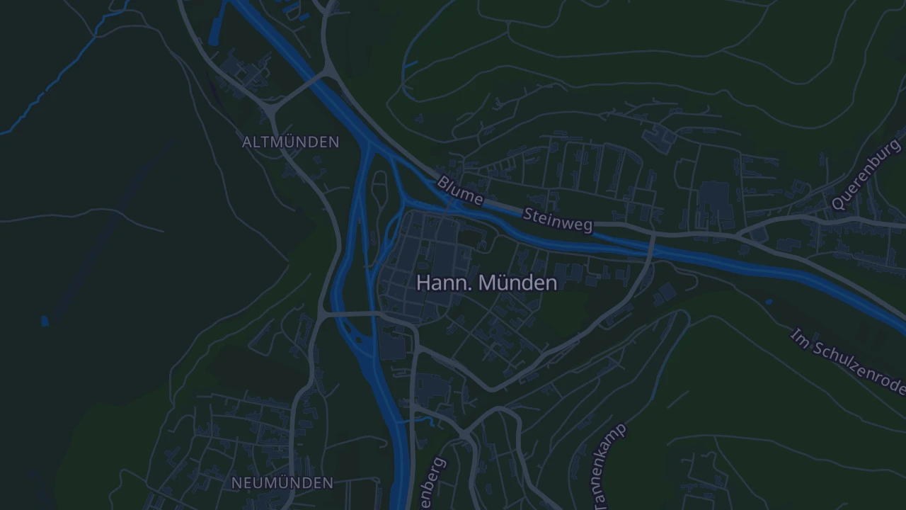 Karte von Hann. Münden