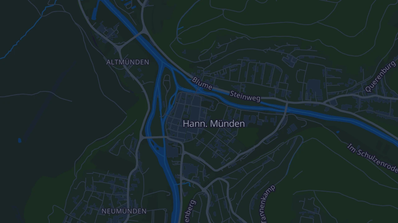 Karte von Hann. Münden