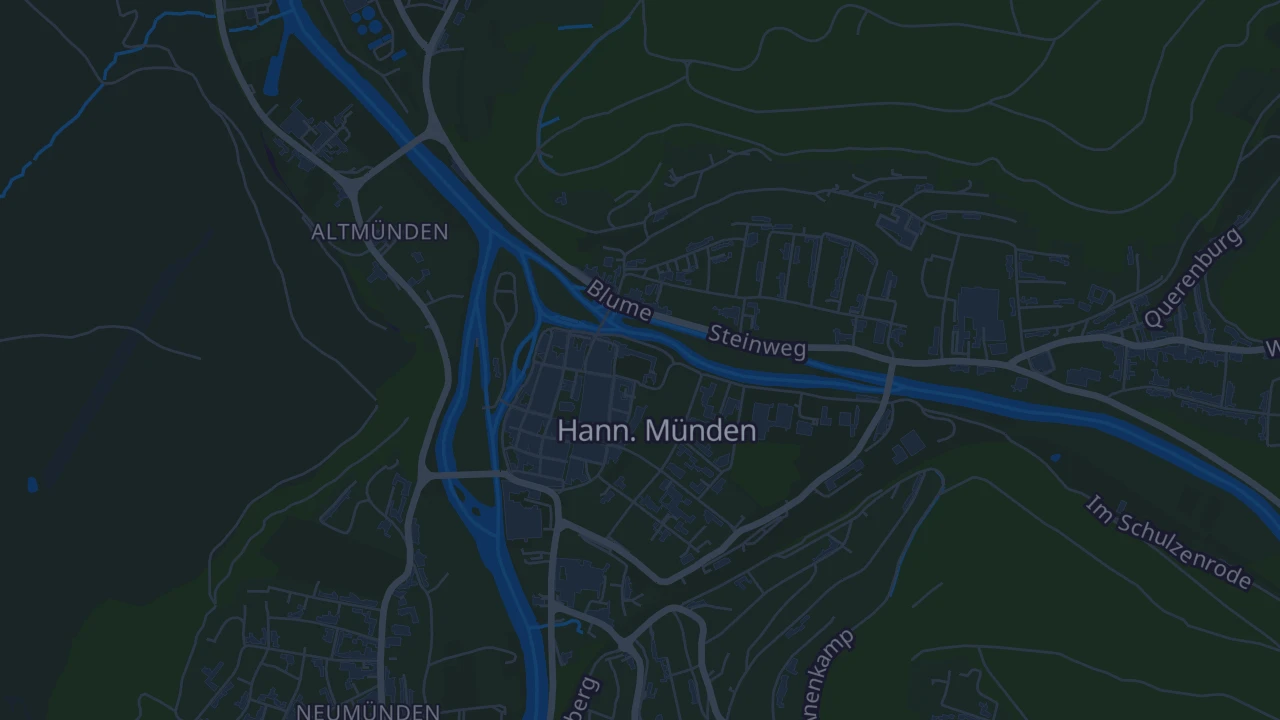 Karte von Hann. Münden