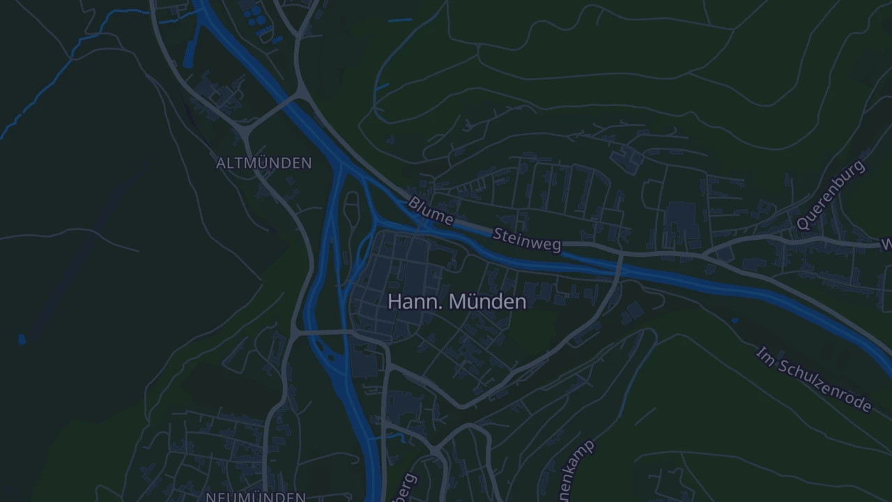 Karte von Hann. Münden