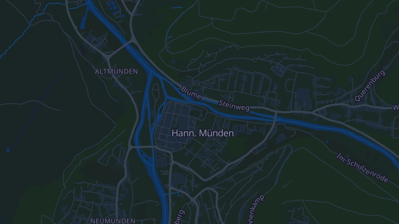Karte von Hann. Münden