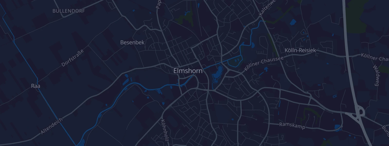 Karte von Elmshorn