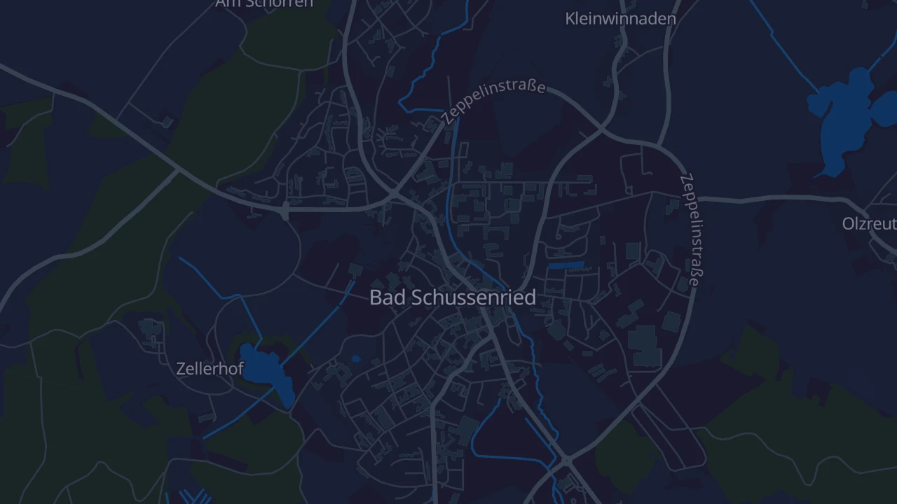 Karte von Bad Schussenried