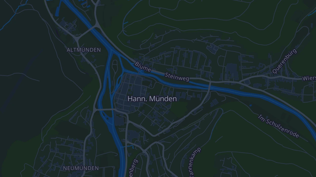 Karte von Hann. Münden