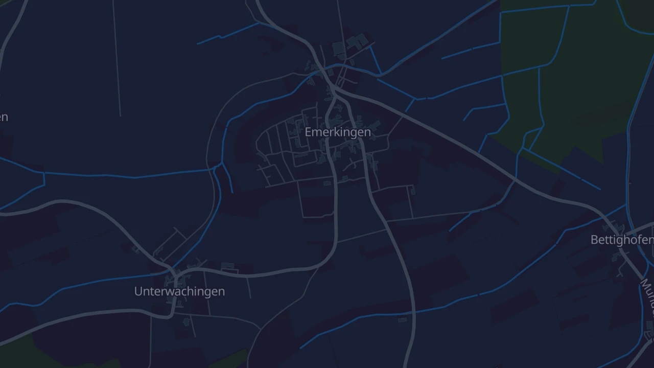 Karte von Emerkingen