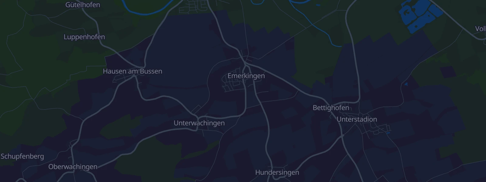 Karte von Emerkingen