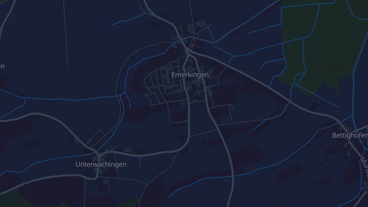 Karte von Emerkingen