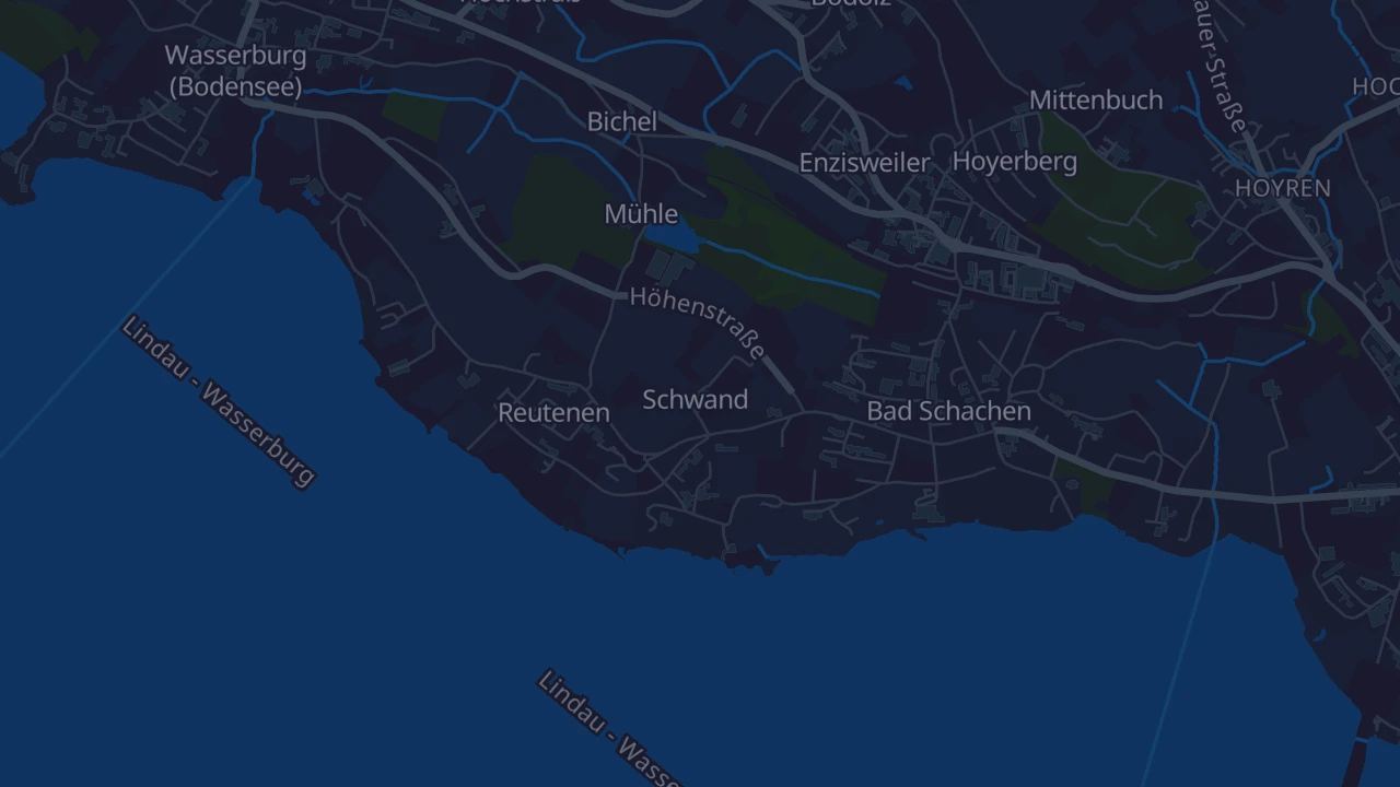 Karte von Wasserburg (Bodensee)