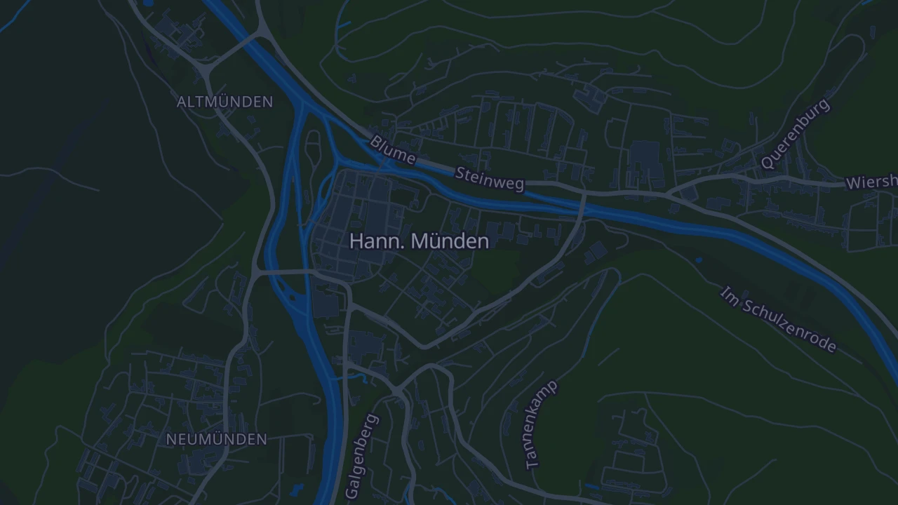 Karte von Hann. Münden