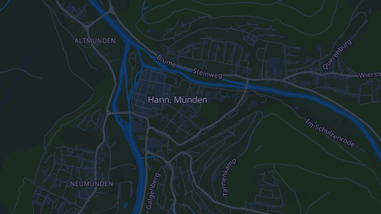 Karte von Hann. Münden