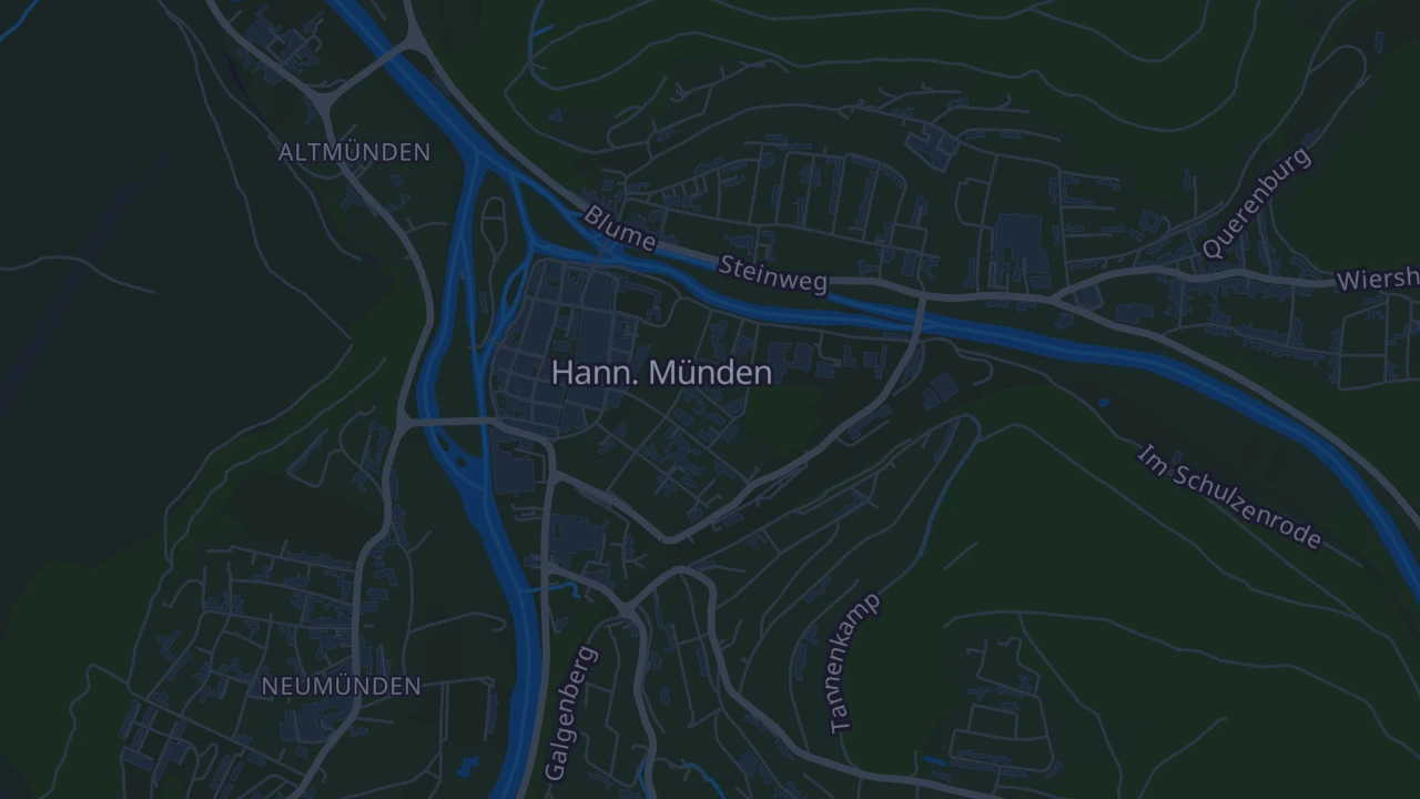 Karte von Hann. Münden