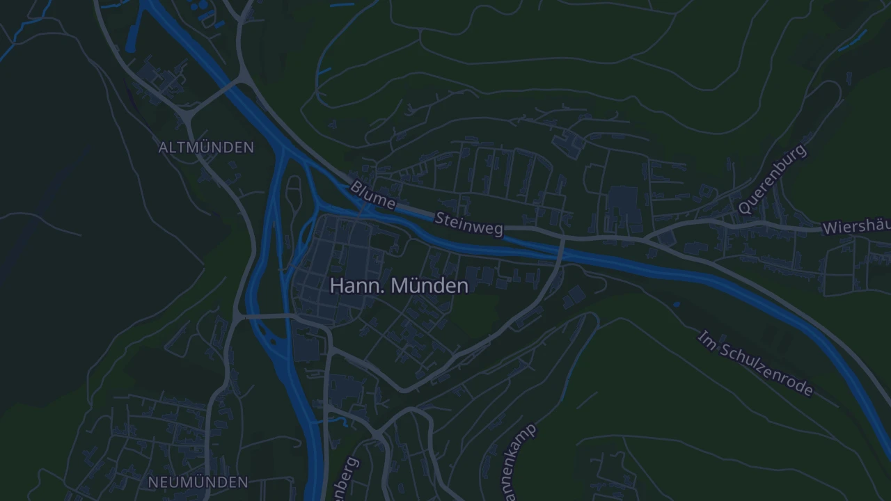 Karte von Hann. Münden
