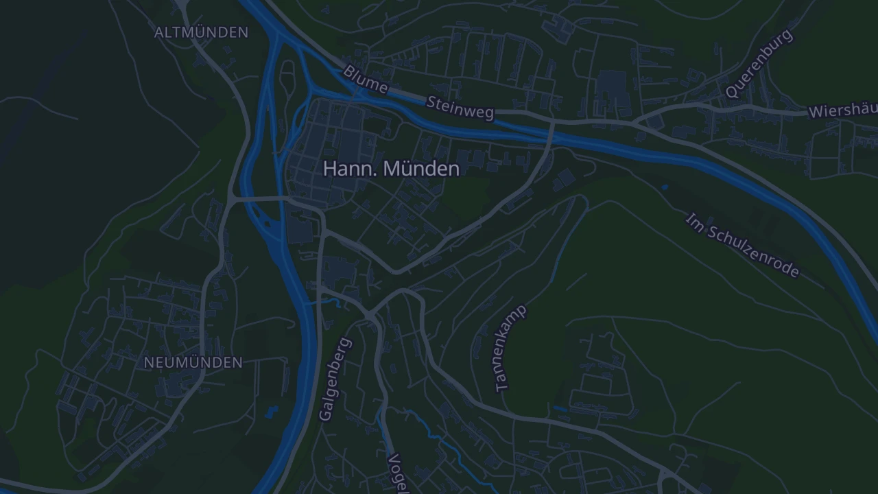 Karte von Hann. Münden
