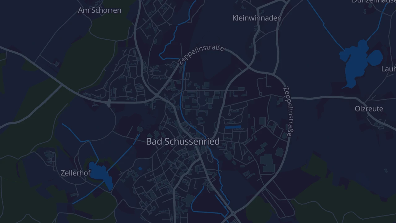Karte von Bad Schussenried