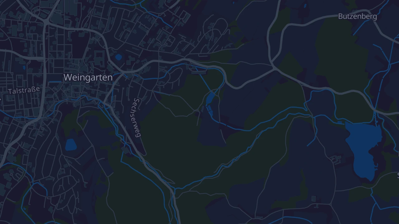 Karte von Weingarten