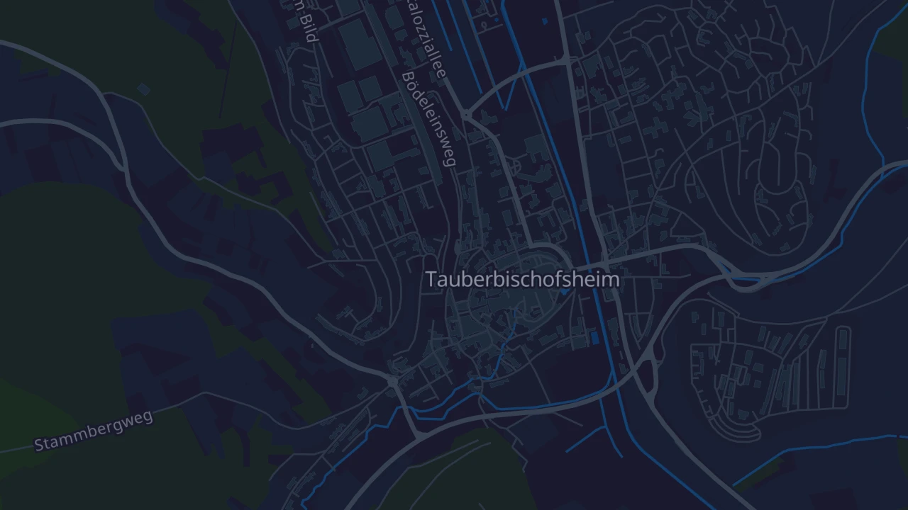 Karte von Tauberbischofsheim-Stadt