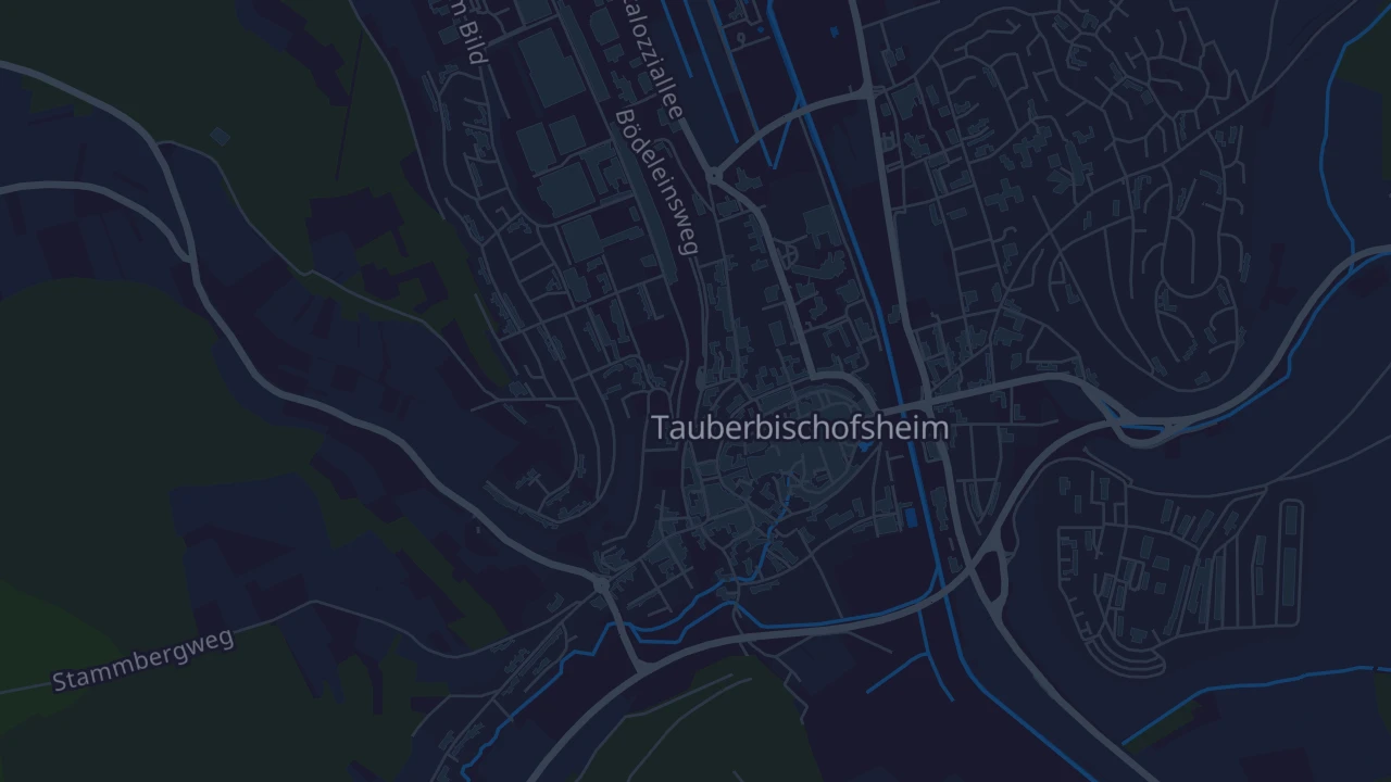 Karte von Tauberbischofsheim-Stadt