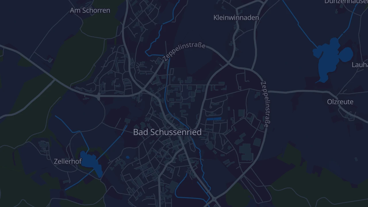 Karte von Bad Schussenried