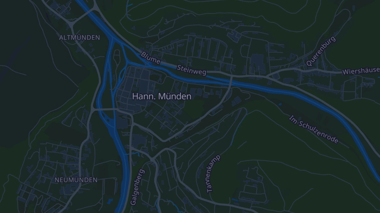 Karte von Hann. Münden