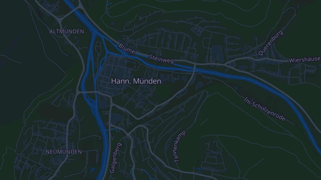 Karte von Hann. Münden