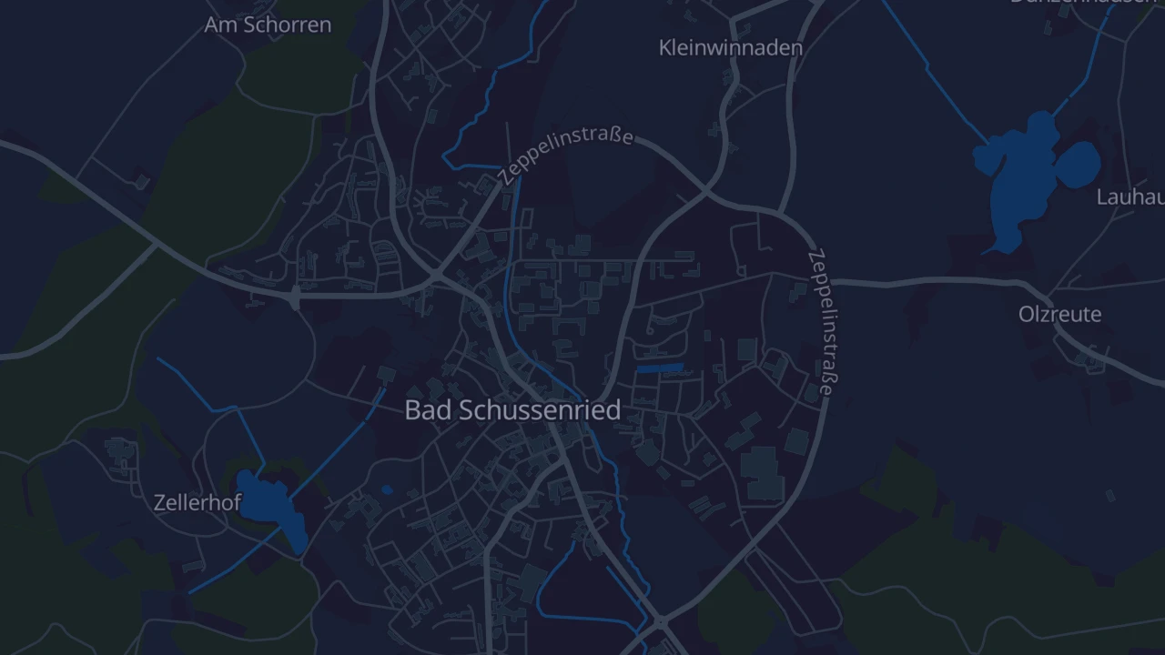 Karte von Bad Schussenried