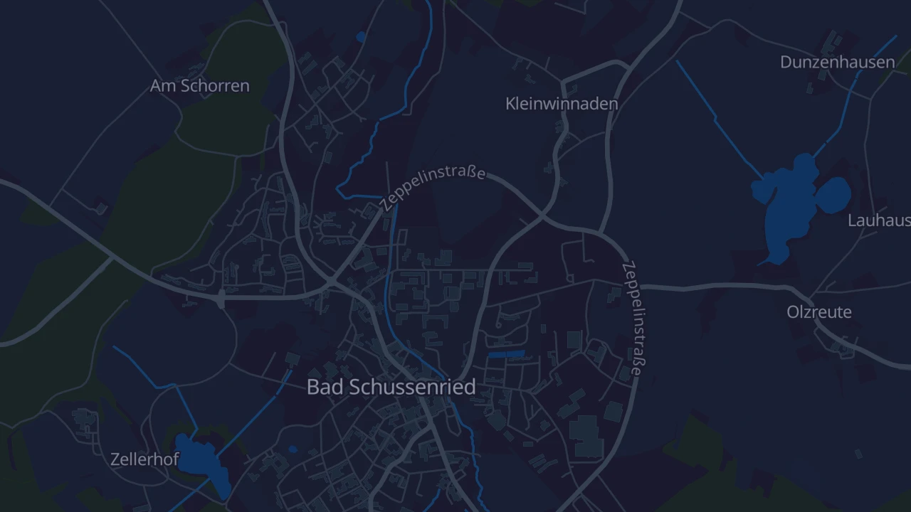 Karte von Bad Schussenried