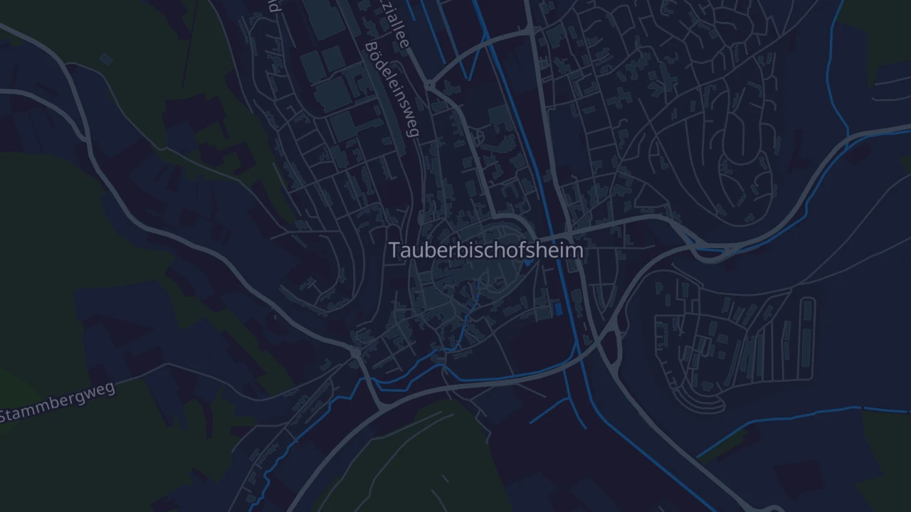Karte von Tauberbischofsheim-Stadt