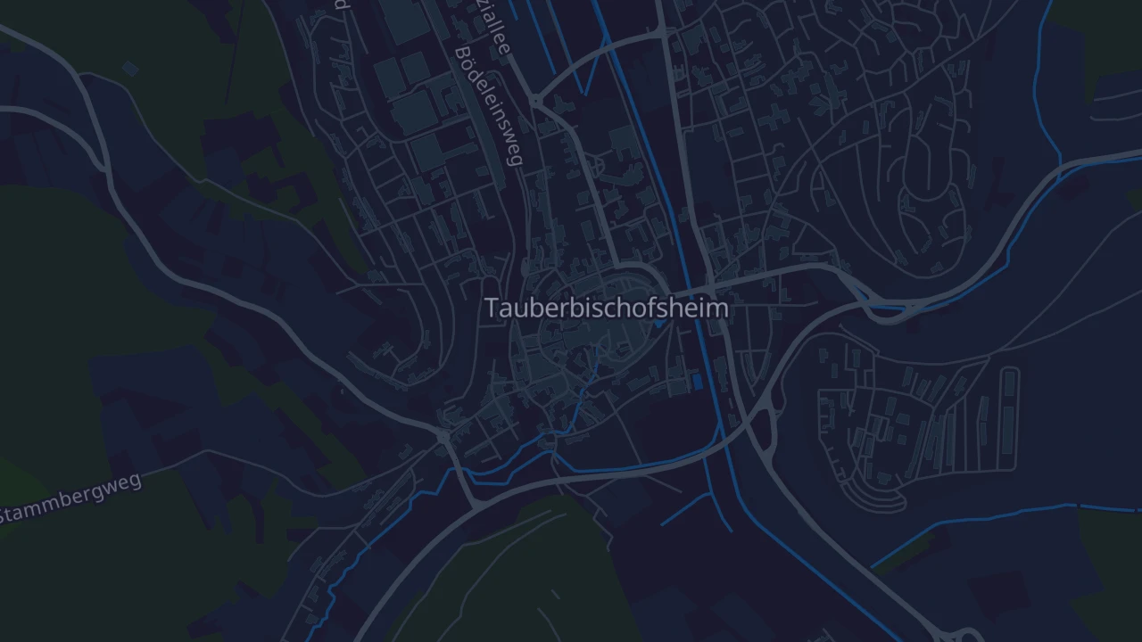 Karte von Tauberbischofsheim-Stadt