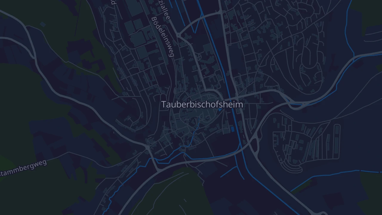 Karte von Tauberbischofsheim-Stadt
