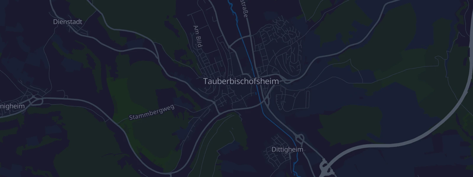 Karte von Tauberbischofsheim-Stadt