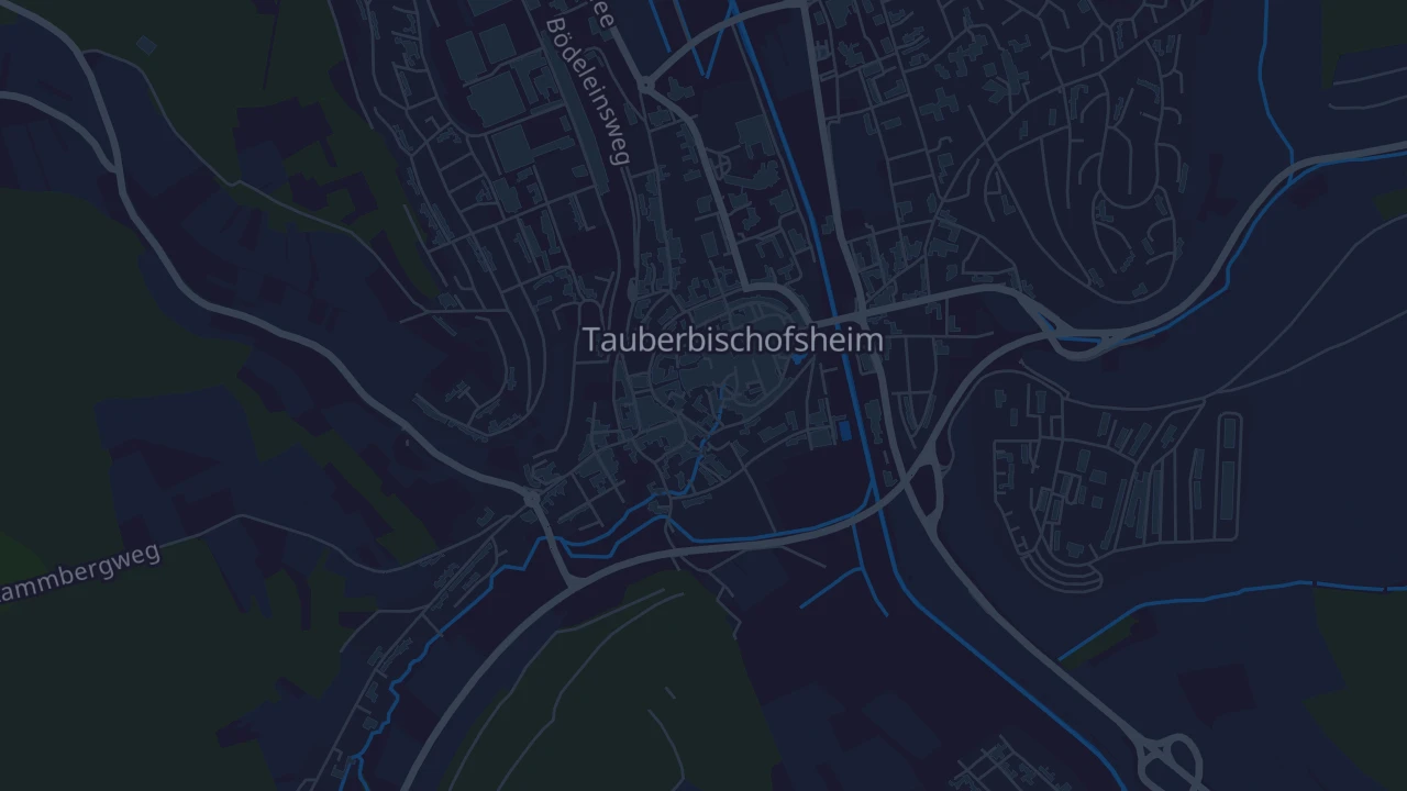 Karte von Tauberbischofsheim-Stadt