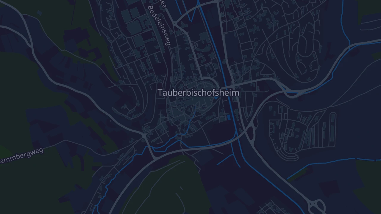 Karte von Tauberbischofsheim-Stadt