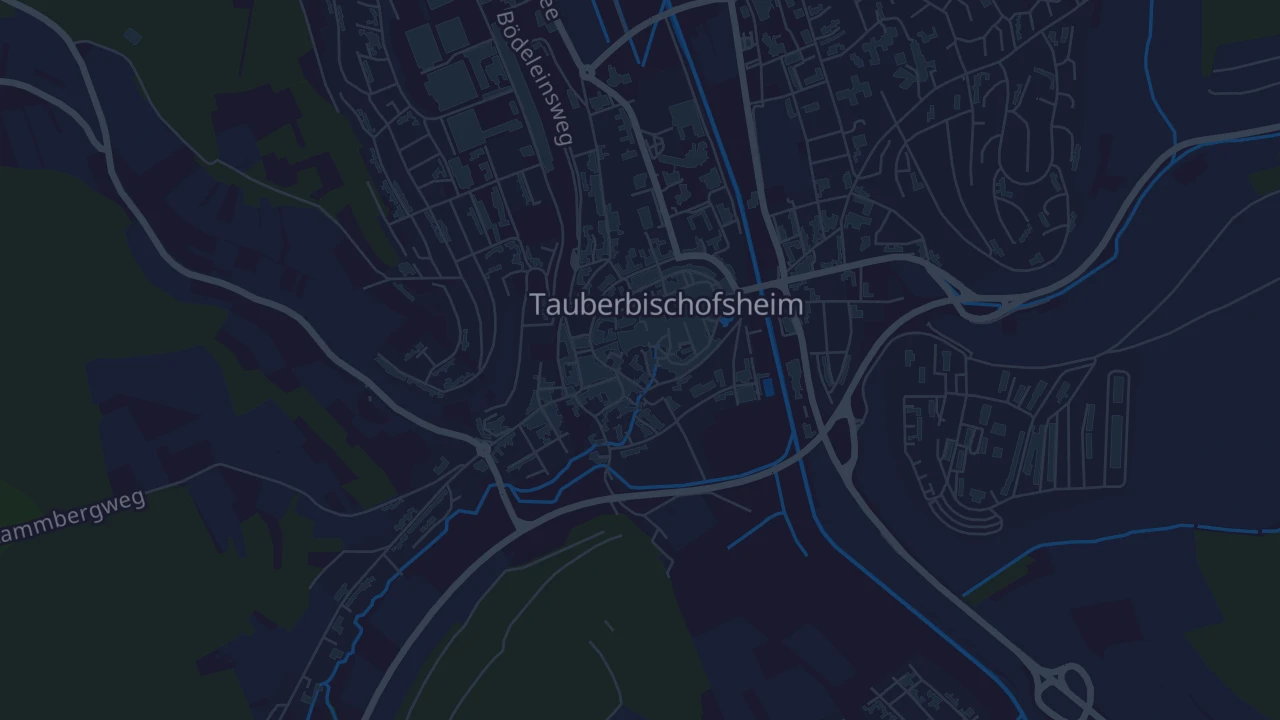 Karte von Tauberbischofsheim-Stadt