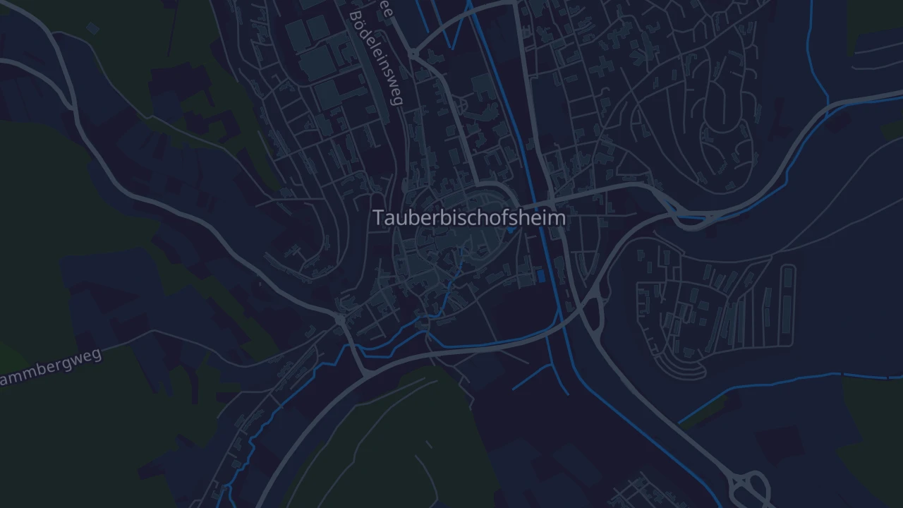 Karte von Tauberbischofsheim-Stadt