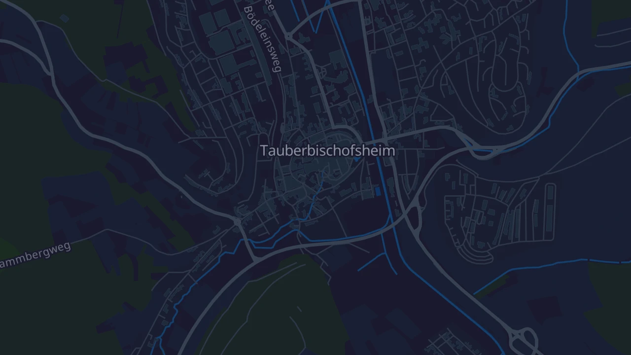 Karte von Tauberbischofsheim-Stadt