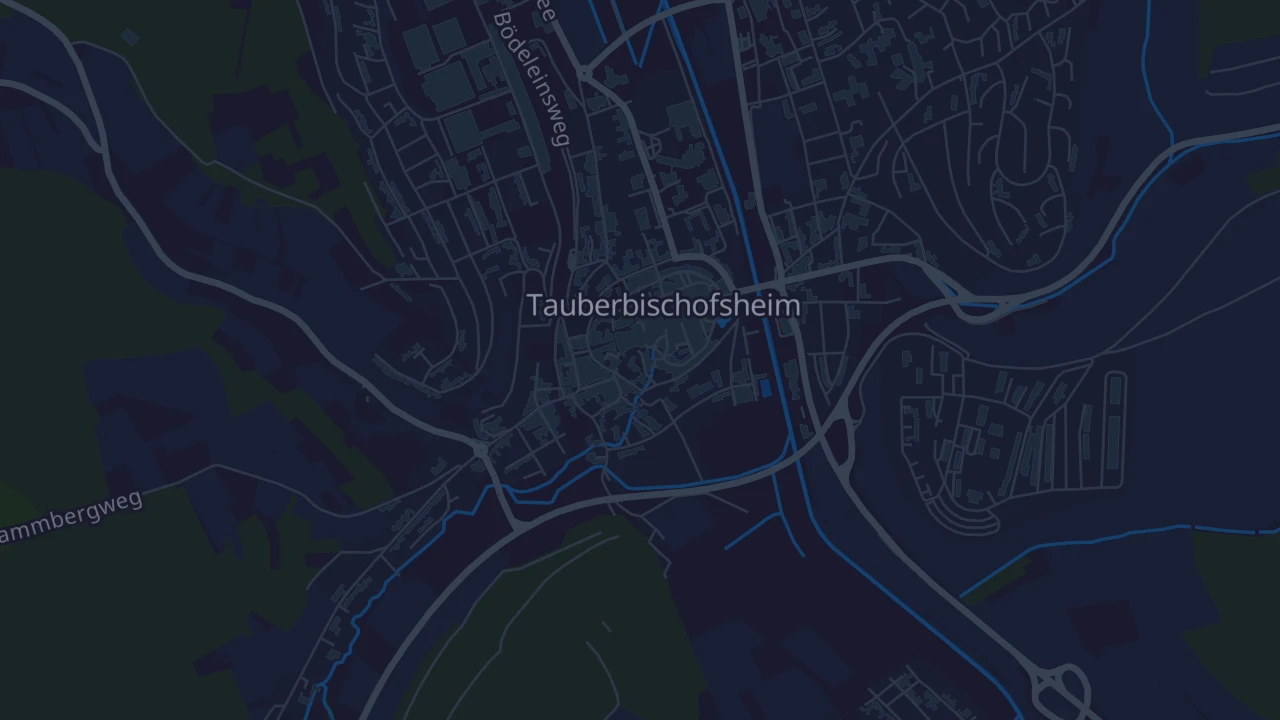 Karte von Tauberbischofsheim-Stadt