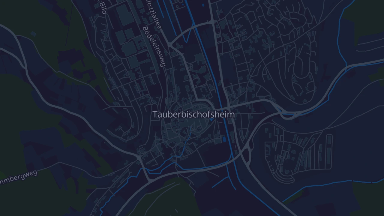 Karte von Tauberbischofsheim-Stadt