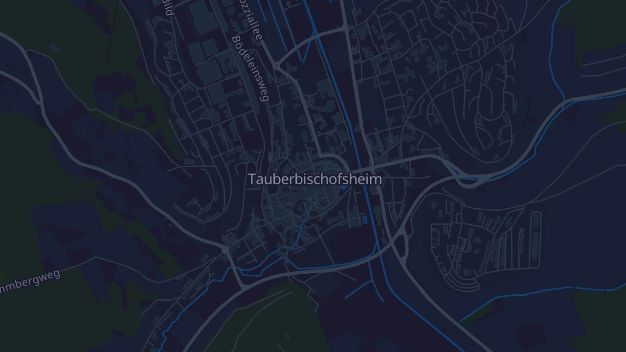 Karte von Tauberbischofsheim-Stadt