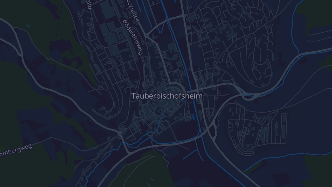 Karte von Tauberbischofsheim-Stadt