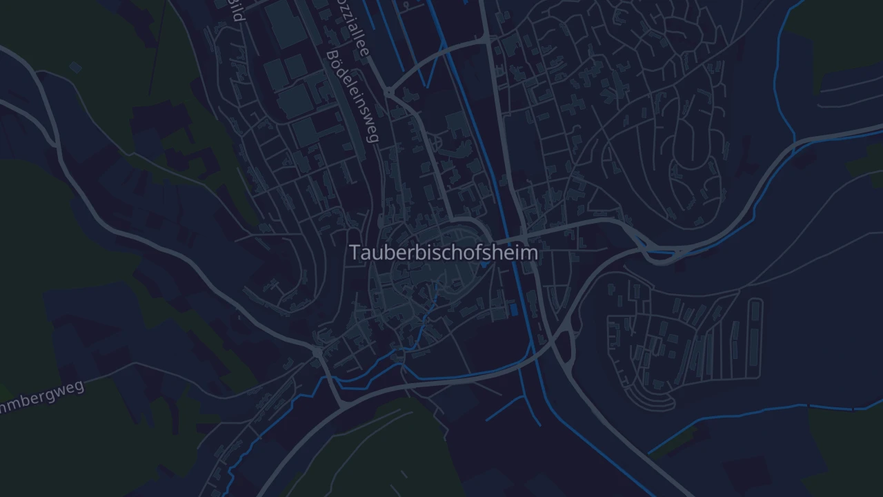 Karte von Tauberbischofsheim-Stadt