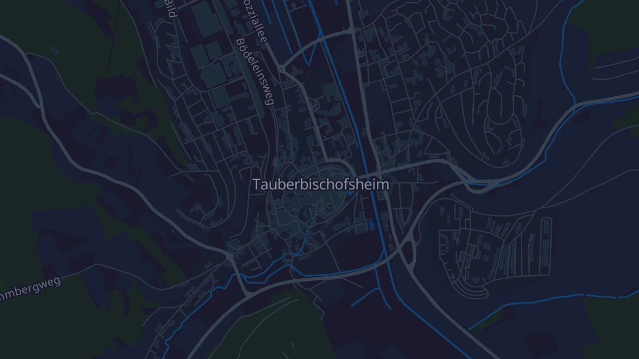 Karte von Tauberbischofsheim-Stadt