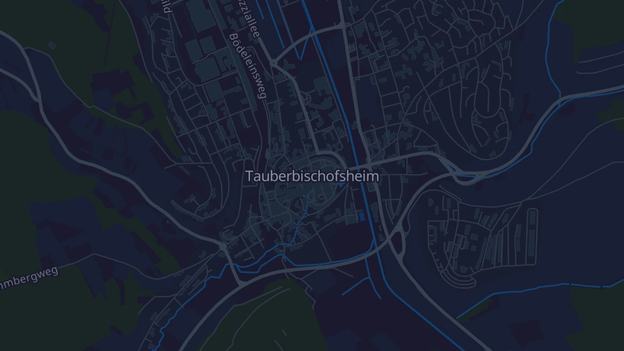Karte von Tauberbischofsheim-Stadt