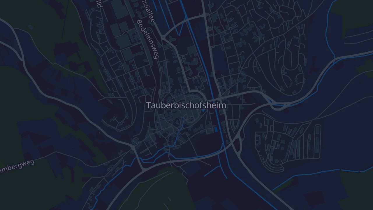 Karte von Tauberbischofsheim-Stadt