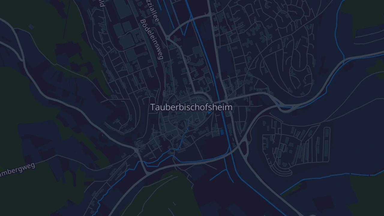 Karte von Tauberbischofsheim-Stadt