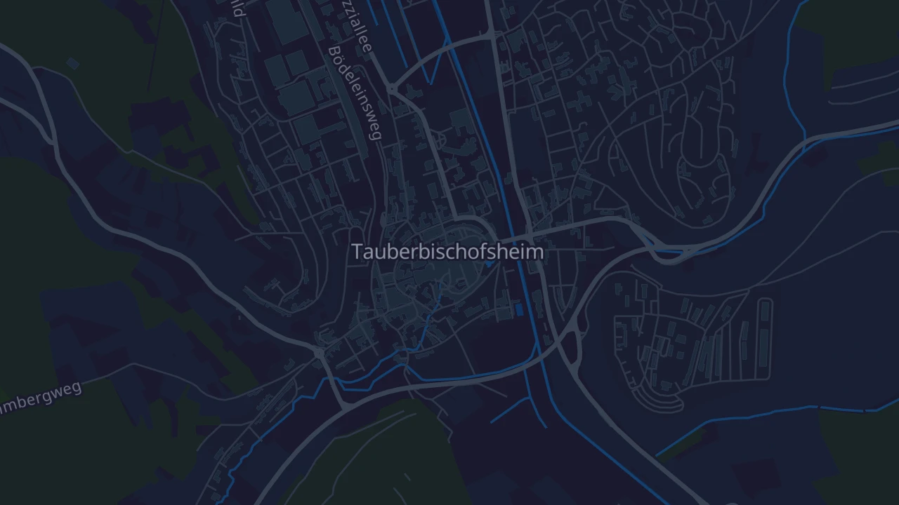 Karte von Tauberbischofsheim-Stadt