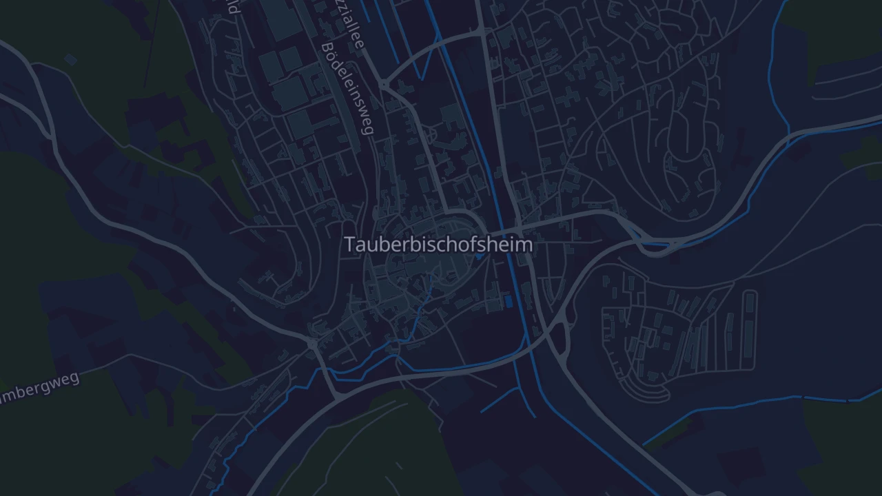 Karte von Tauberbischofsheim-Stadt