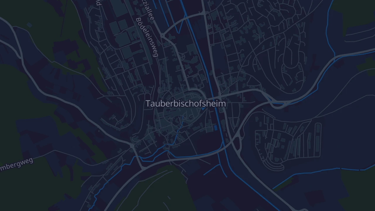 Karte von Tauberbischofsheim-Stadt