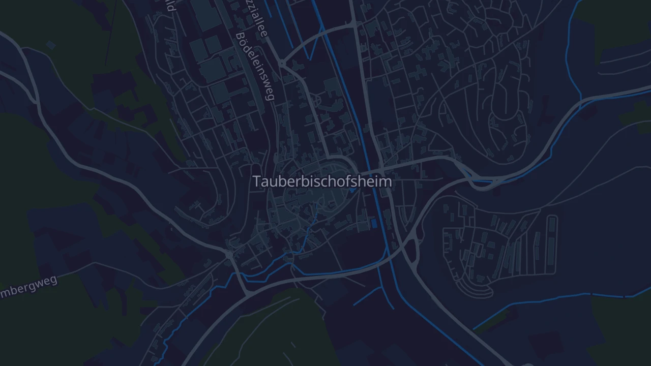Karte von Tauberbischofsheim-Stadt