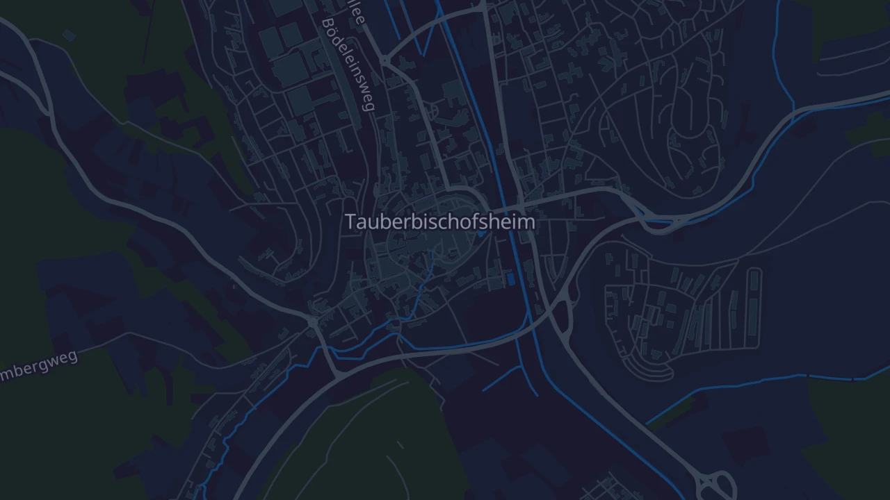 Karte von Tauberbischofsheim-Stadt