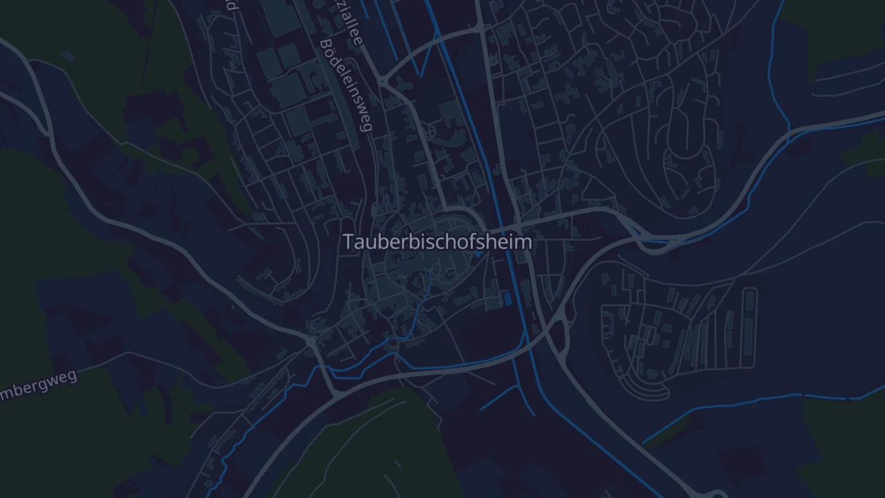 Karte von Tauberbischofsheim-Stadt